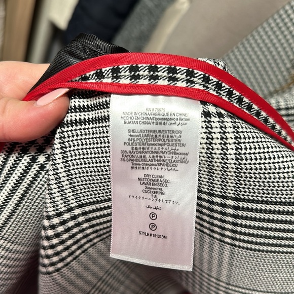 Oversized Double-Breasted Maxi Coat - DOUBLE FACE PLAID - Picture 6 of 6